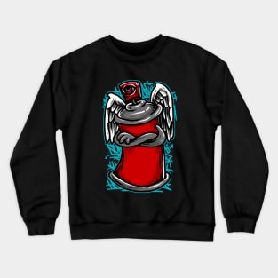 Spray Angel Crewneck Sweatshirt